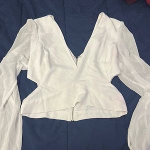 Sexy white top